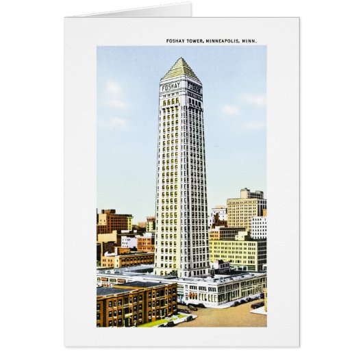 Foshay Tower, Minneapolis, Minnesota Cards (Front)