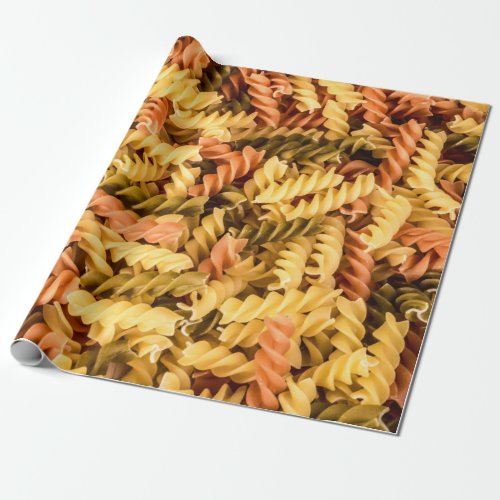 Fosilli Pasta Wrapping Paper