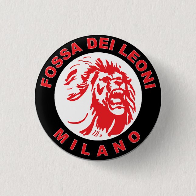 Fossa Dei Leoni - Milan - Italy Pinback Button (Front)