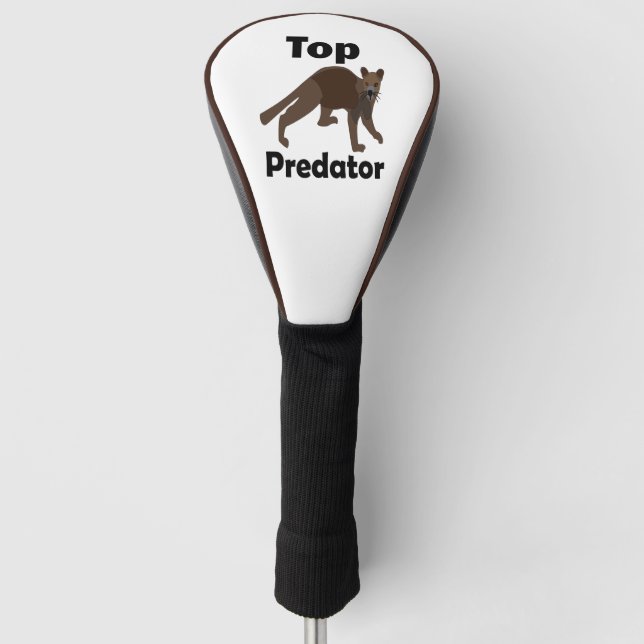 Fossa Madagascar Carnivore Predator Golf Head Cover (Front)