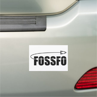 FOSSFO Car Magnet