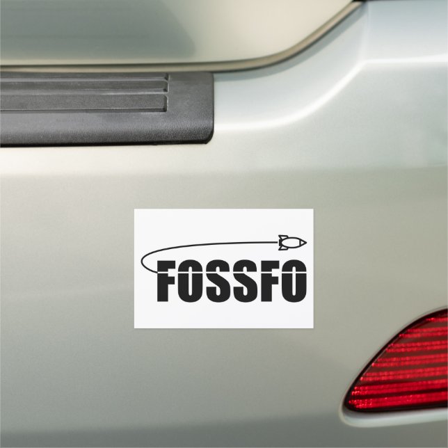 FOSSFO Car Magnet (In Situ)