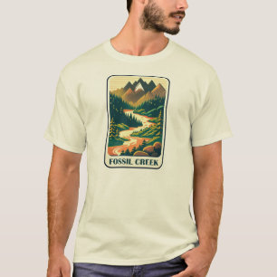 Fossil Creek Arizona Colors T-Shirt