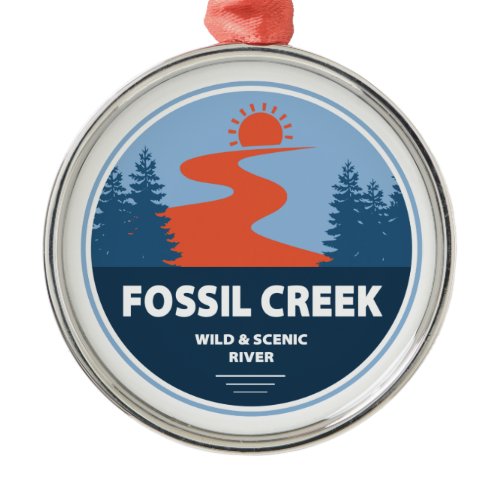 Fossil Creek Wild And Scenic River Arizona Metal Ornament