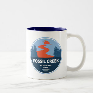 Fossil Creek Wild And Scenic River Arizona Two-Tone Coffee Mug