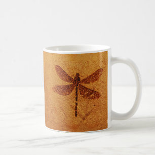 Fossil Dragonfly Coffee Mug