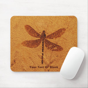 Fossil Dragonfly Mouse Pad