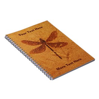 Fossil Dragonfly Notebook