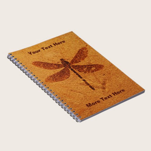 Fossil Dragonfly Notebook Fossil Dragonfly Notebook