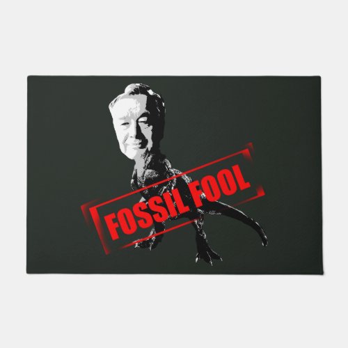 Fossil Fool Doormat
