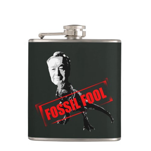 Fossil Fool Flask