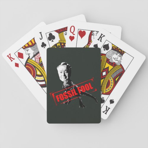 Fossil Fool Playing Cards