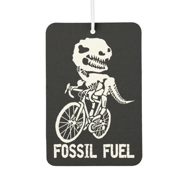 Fossil fuel car air freshener (Front)
