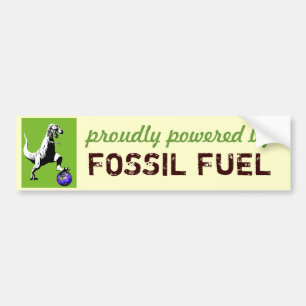 Fossil Fueled Bumper Sticker