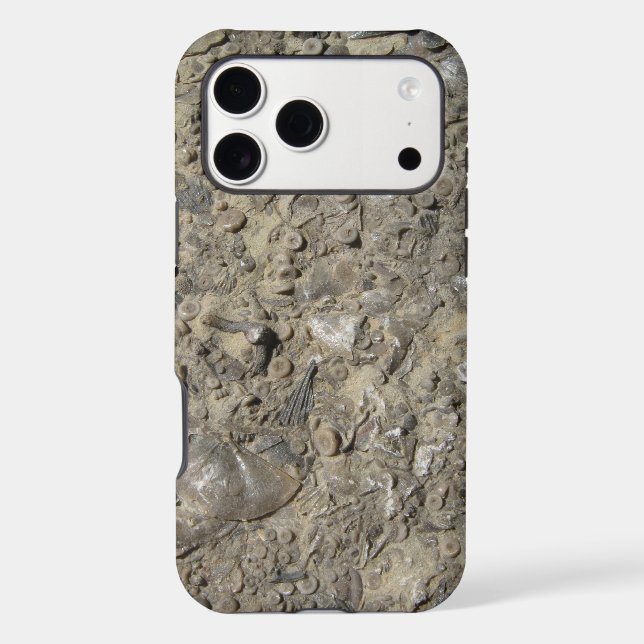 Fossil Hash- Rock Texture Print Case-Mate iPhone Case (Back)