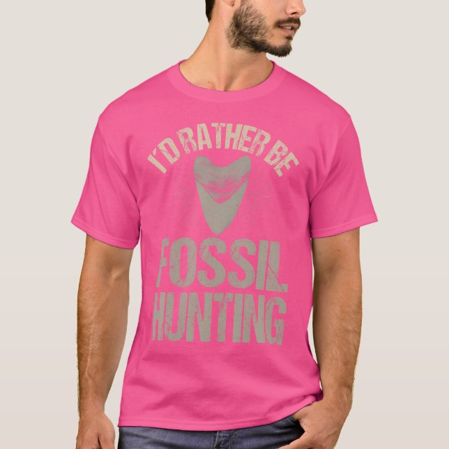 Fossil Hunter Shark th Collector T-Shirt (Front)