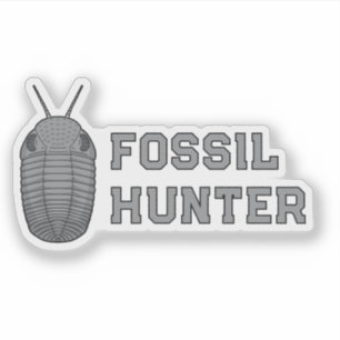 Fossil Hunter Trilobite Sticker