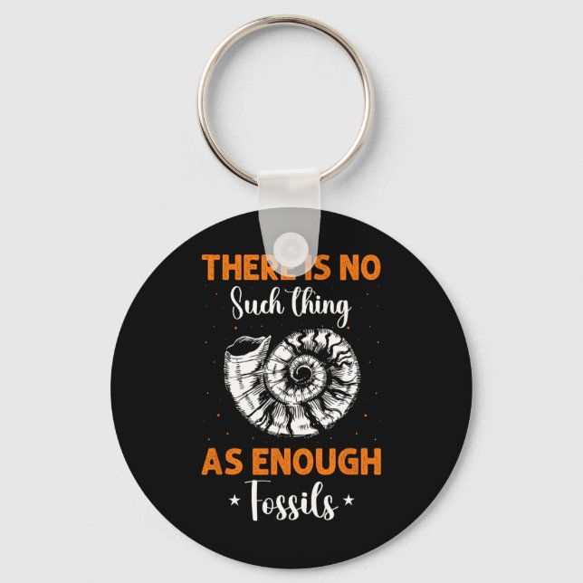Fossil Hunting Essentials Hunter  Keychain (Front)