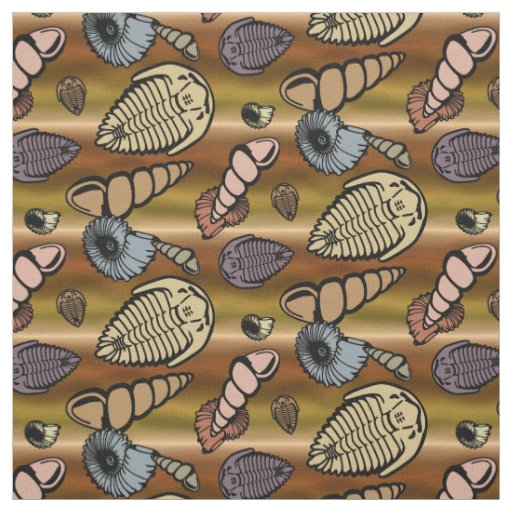 Fossil Layers - Muted Fabric