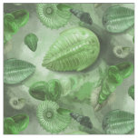 Fossil Layers - Stone texture - (Green) Fabric