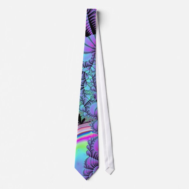 Fossile Fractal 2 Neck Tie (Front)