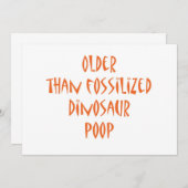 Fossilized Dinosaur Poop (Front/Back)