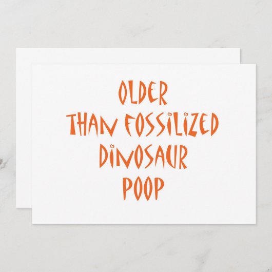 Fossilized Dinosaur Poop (Front/Back)