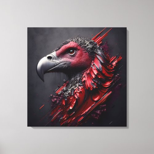 Fossilized Majesty _ Another Masterpiece by AI Canvas Print
