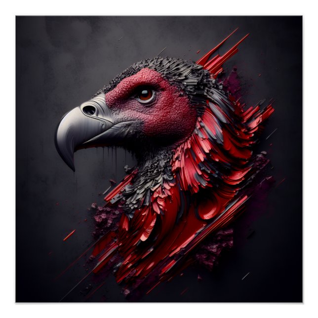 Fossilized Majesty - Another Masterpiece by AI Poster (Front)