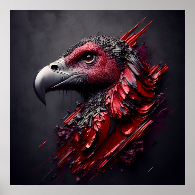 Fossilized Majesty - Another Masterpiece by AI Poster (Front)