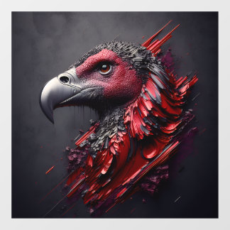 Fossilized Majesty - Another Masterpiece by AI Window Cling