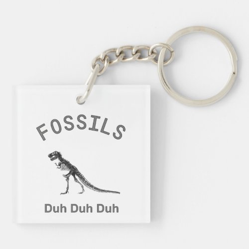 Fossils Keychain