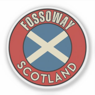 Fossoway, Scotland Sticker