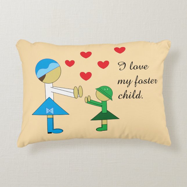 Foster Care: Accent Pillow (Front)