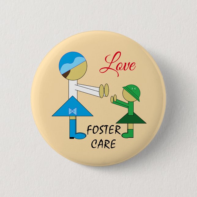 Foster Care  Button (Front)