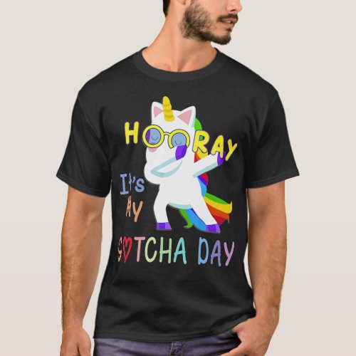 foster child adoption gifts Hooray Its My Gotcha D T_Shirt