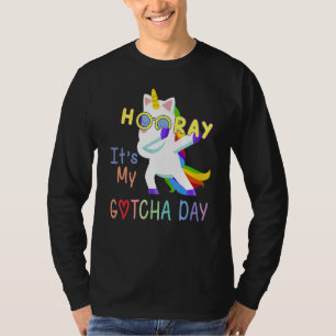 Foster Child Adoption  Hooray It's My Gotcha Day K T-Shirt