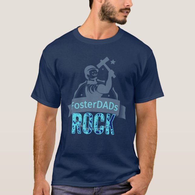 Foster Dads Rock - Blue Period T-Shirt (Front)