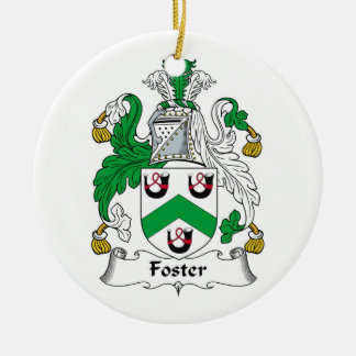 Foster Family Crest Ceramic Ornament