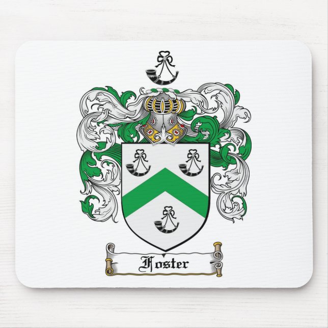 FOSTER FAMILY CREST -  FOSTER COAT OF ARMS MOUSE PAD (Front)