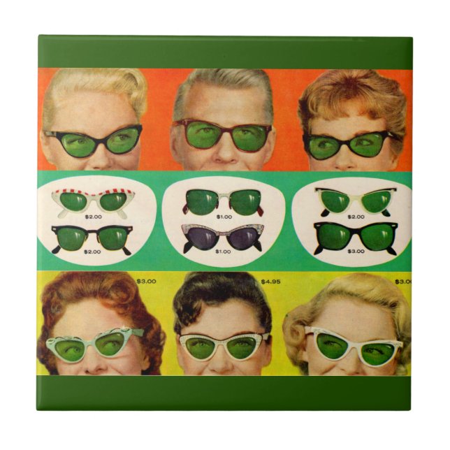 Foster Grant ad 1950s Tile (Front)