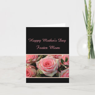 Foster Mum To The Best Foster-mum In The World Bouquet Mothers Day Card 