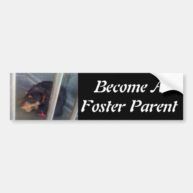Foster Parent Bumper Sticker (Front)