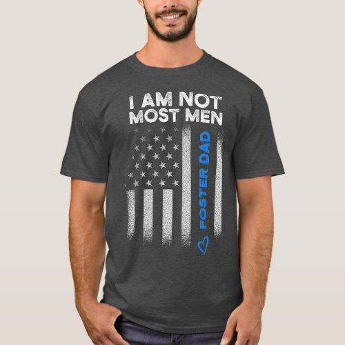 Foster Parent Dad Most Men Foster Care T_Shirt