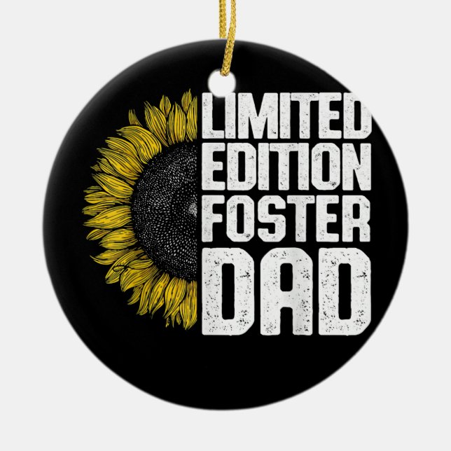 Foster Parent Mom Dad Foster Care  Ceramic Ornament (Front)