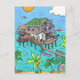 Foster's bar and Grill Postcard