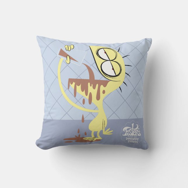 Foster's Home for Imaginary Friends | Cheese Throw Pillow (Front)