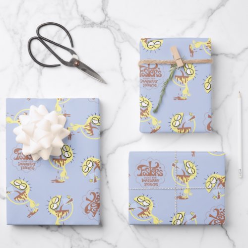 Fosters Home for Imaginary Friends  Cheese Wrapping Paper Sheets