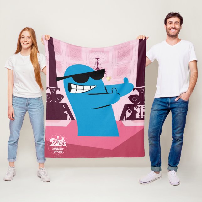 Foster's Home for Imaginary Friends | Cool Bloo Fleece Blanket (In Situ)