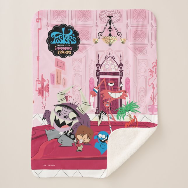 Foster's Home for Imaginary Friends | Dancing Sherpa Blanket (Front)